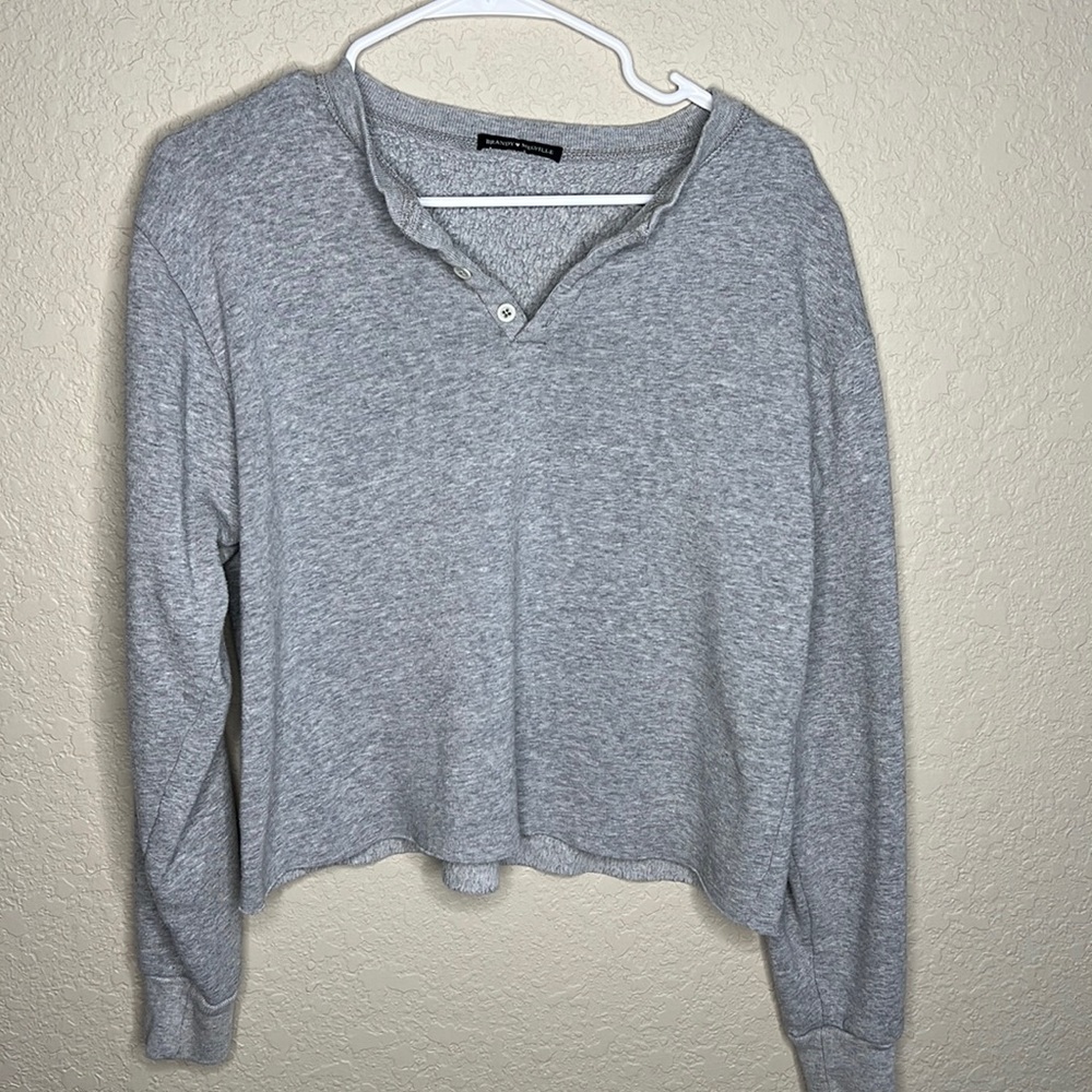 Brandy Melville cropped sweatshirt
